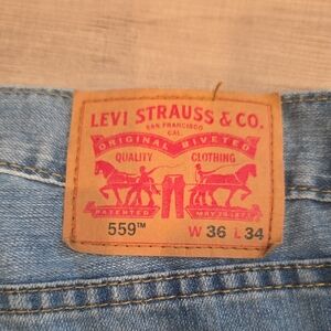 Levi's Light Blue Relaxed Jeans